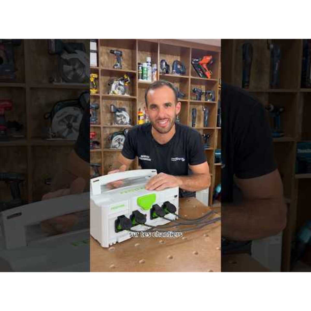 Systainer FESTOOL SYS-PowerHub - 2500W 5 prises de courant - 201682