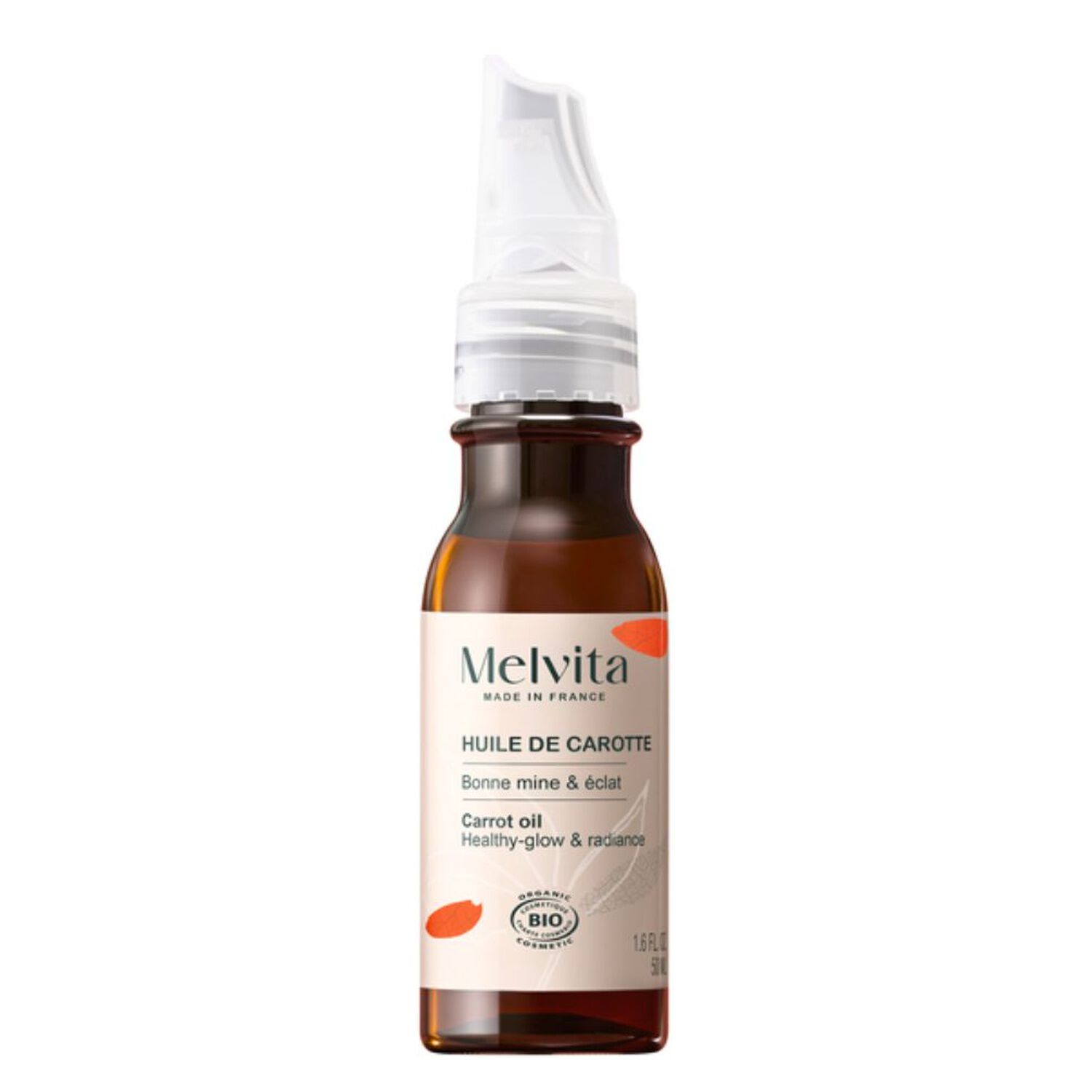 Huile de Carotte - Hâle Naturel & Assouplissante 50 ml