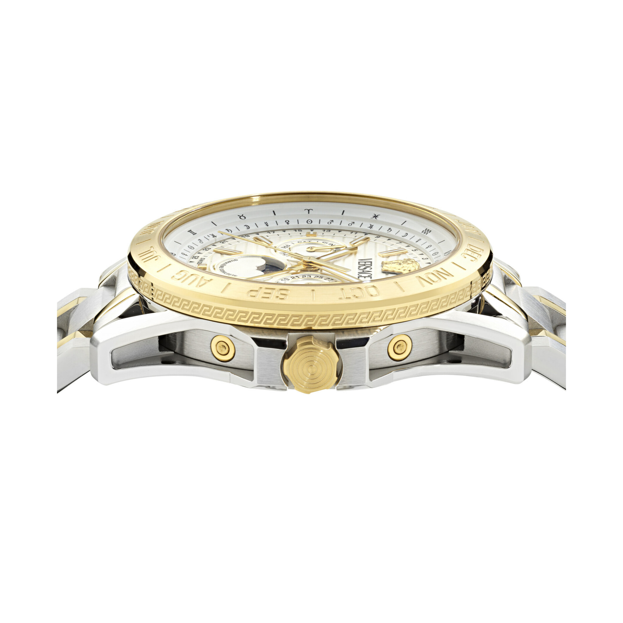 Versace Orologio Analogico Al Quarzo V-Galaxy Moonphase