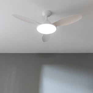 Cecotec Ventilador de techo con luz EnergySilence 4800 Light White Cecotec