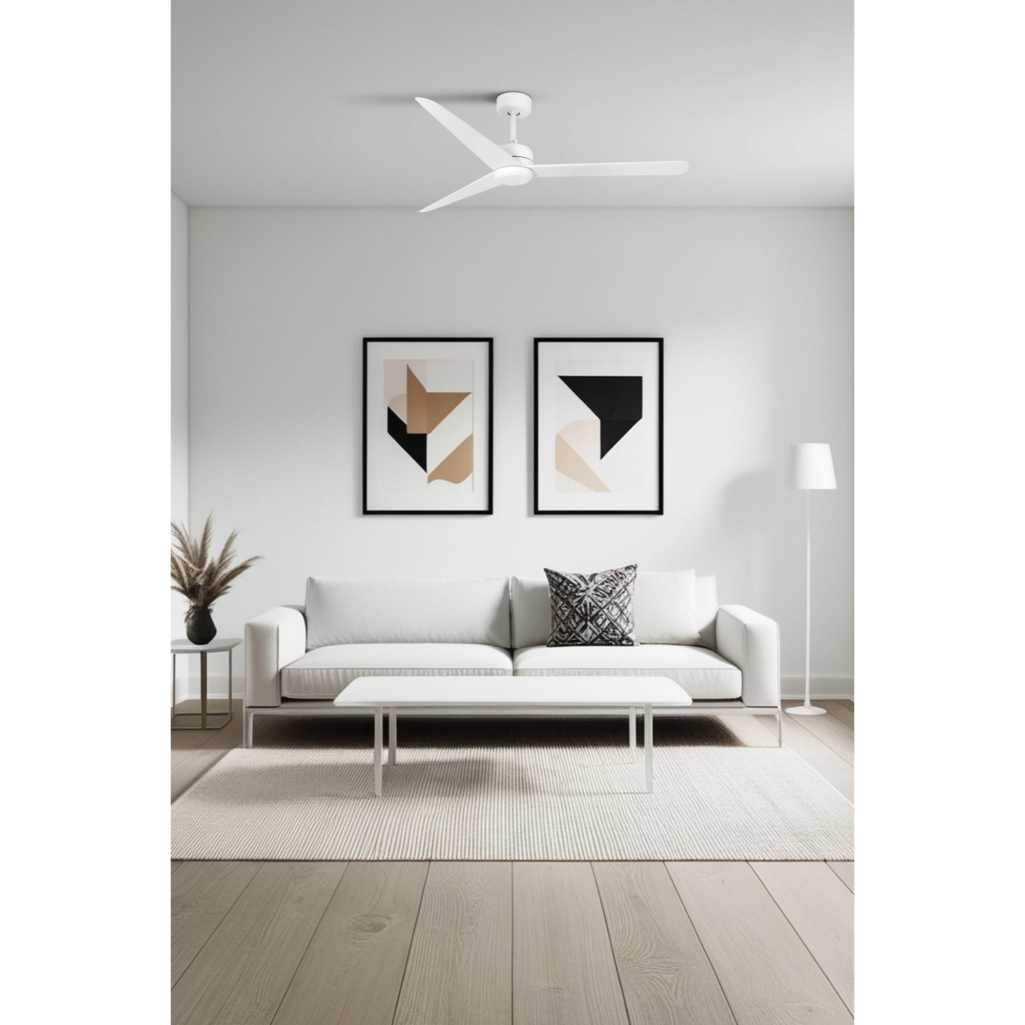 NUU L Ventilador blanco DC