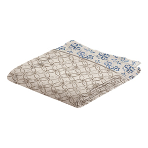 Casa Anversa Francy telo arredo matrimoniale in cotone organico Beige