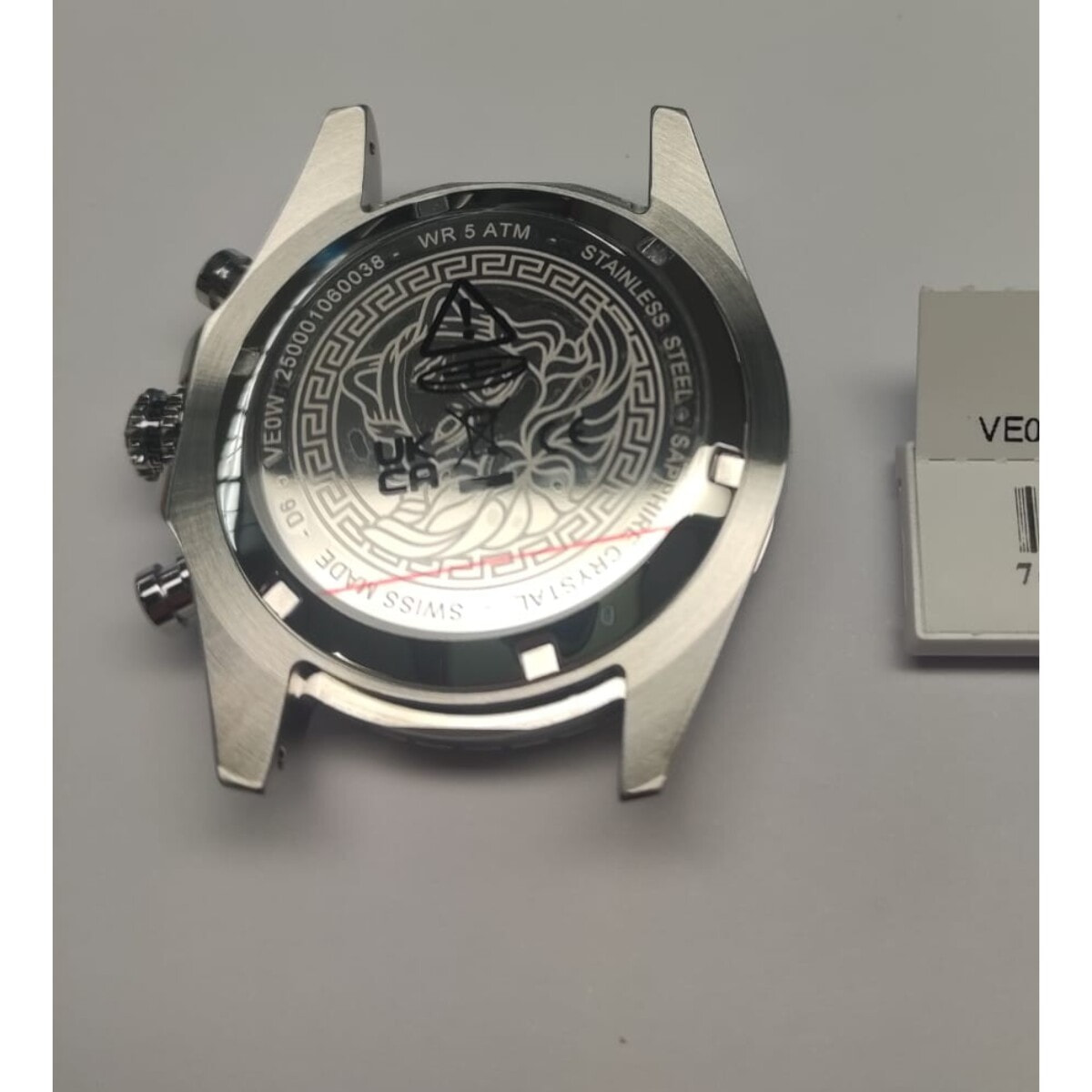 Versace Reloj Cronógrafo De Cuarzo Greca Chr Wave (Wc-0H)