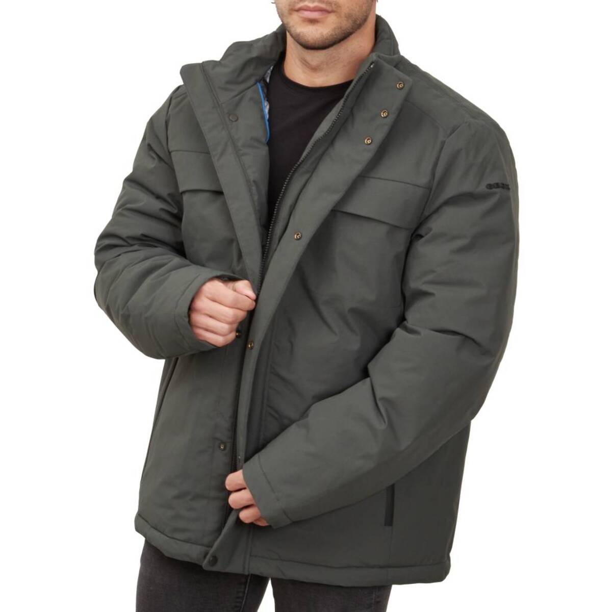 Abrigos Hombre de la marca GEOX  modelo M SPHERICA SHORT JAC VERDE