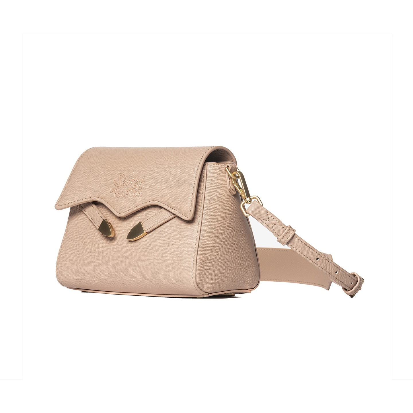 Borsa a tracolla da donna - Modello Iduna Lux - 100% poliuretano - 20.5 x 18.0 x 7.0 cm