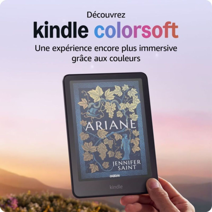 Liseuse eBook AMAZON Kindle Colorsoft - Noire 16Go