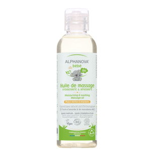 Bébé - Huile de Massage Bio 100 ml
