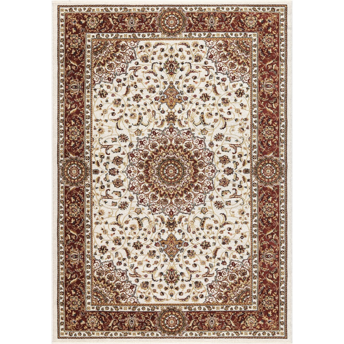 Tappeto Stile Persiano Crema