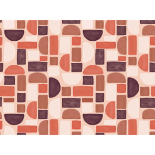 Papier peint panoramique Terracotta nebula  Intissé