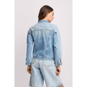 Kocca - Giubbino in denim Donna, Denim, Colletto di camicia