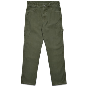 Pantaloni Robe di Kappa Uomo Verde Akinori