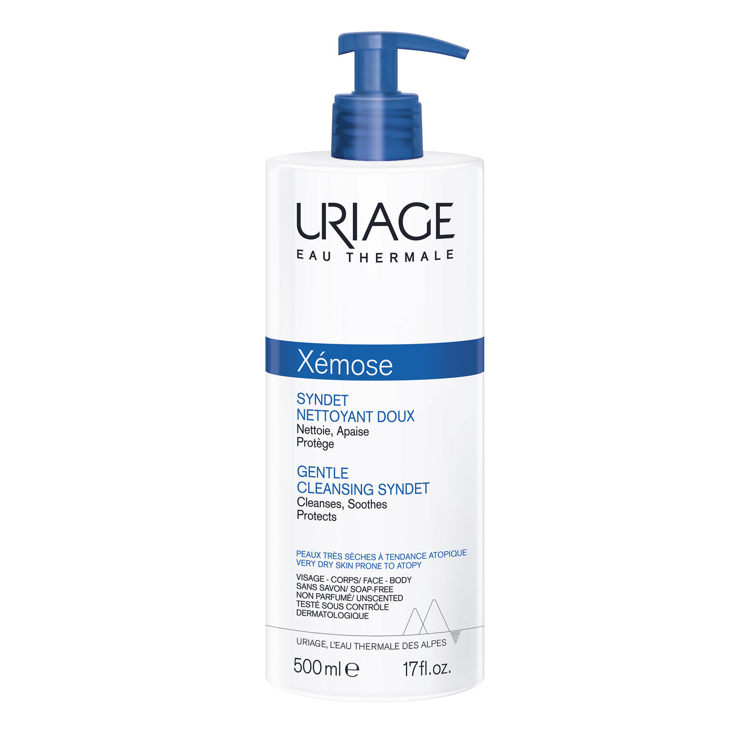 Xémose C8+ - Syndet Nettoyant Doux - Gel-Crème Nettoie, Apaise & Protège