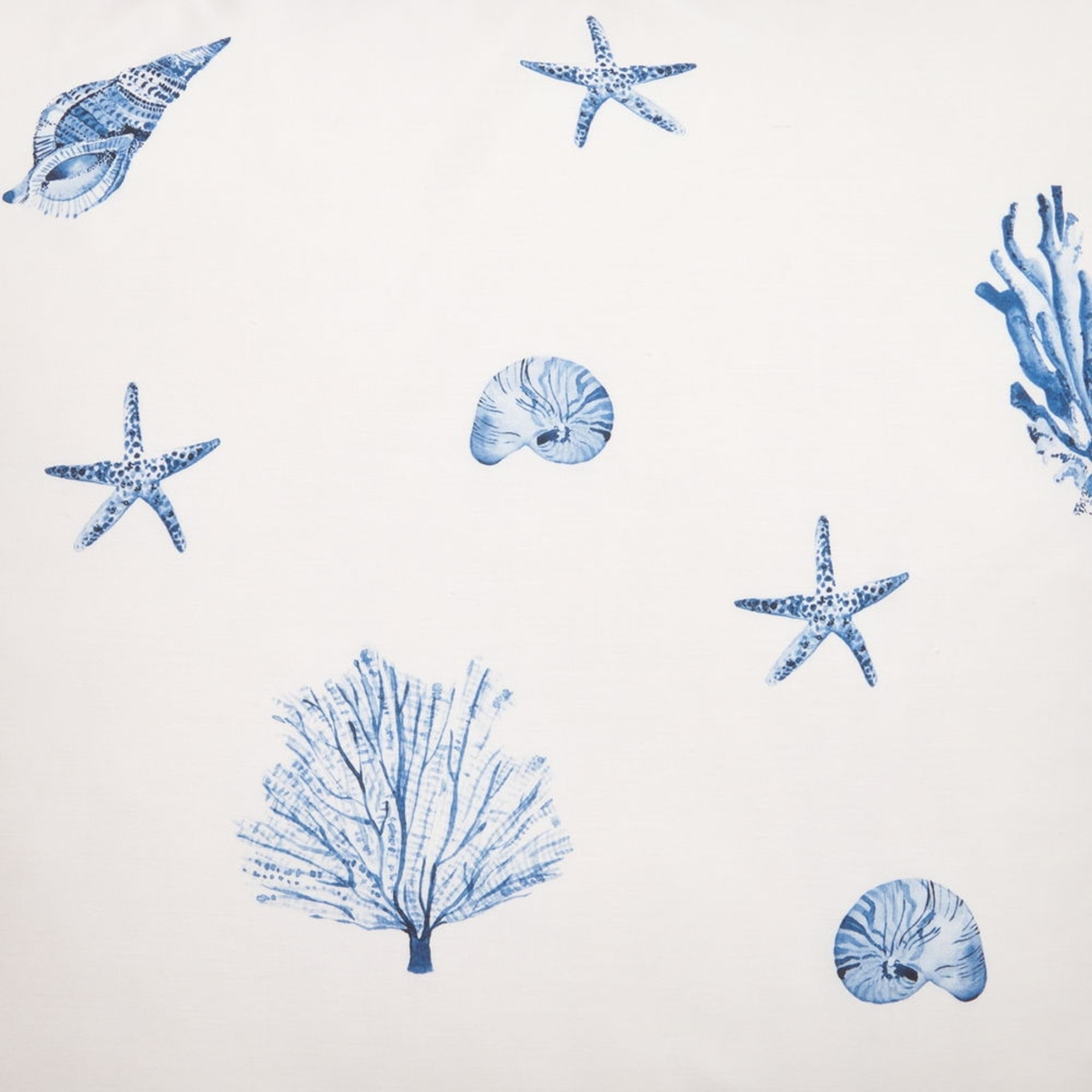 Funda de cuadrante algodón percal marinero Crea color azul 100% Algodón percal