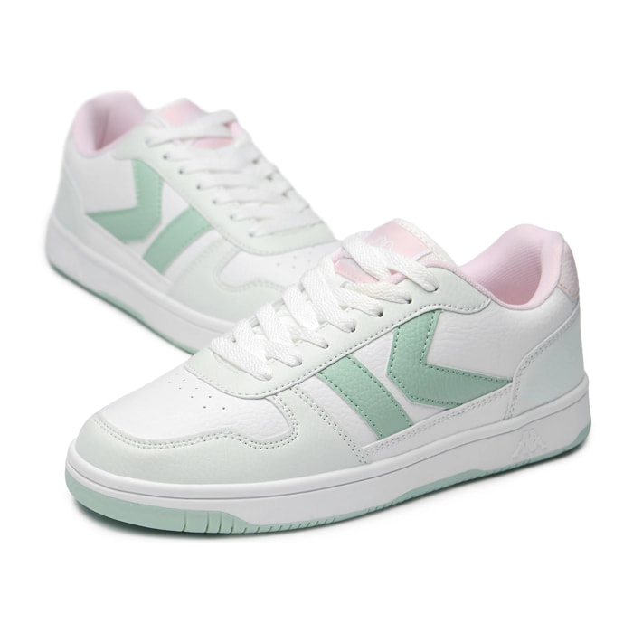 Kappa - Sneakers Hombre Mujer Blanco - Logo Karushi