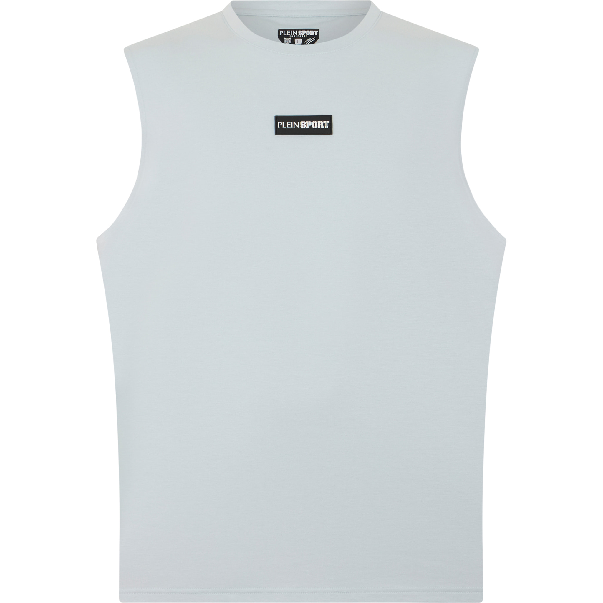 PLEIN SPORT Slub Cotton Tanktop