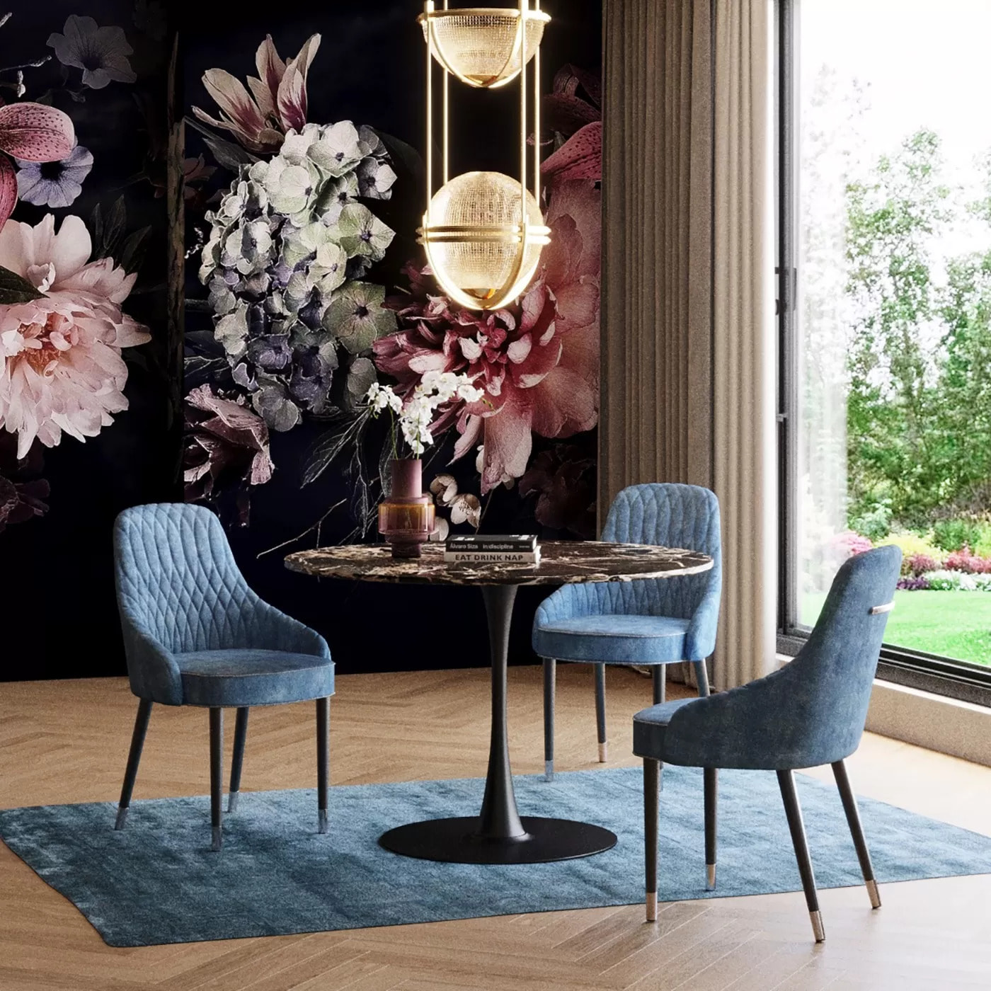 Pied de table Schickeria noir Kare Design