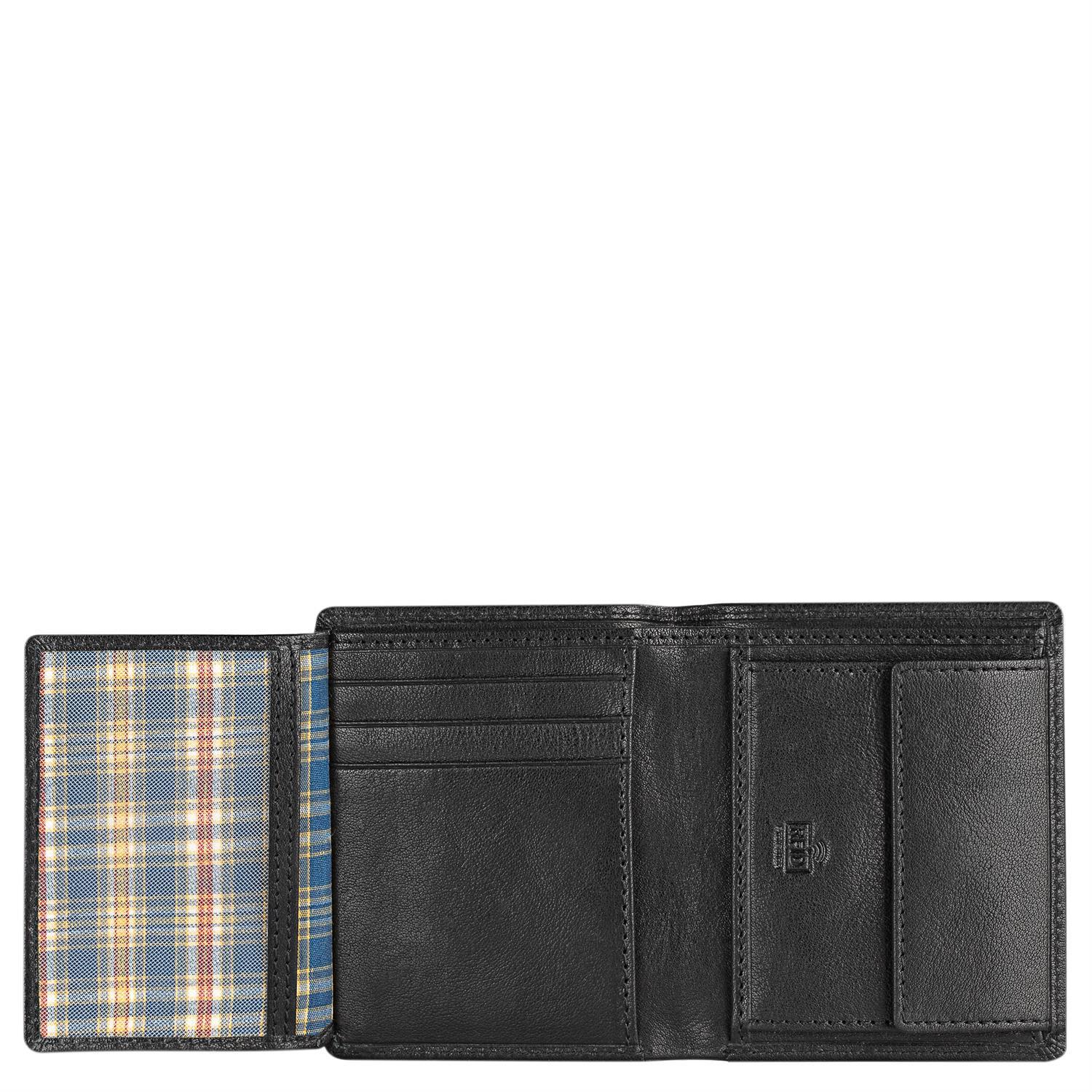 Cartera Hombre Piel Jaslen Hannover Negro