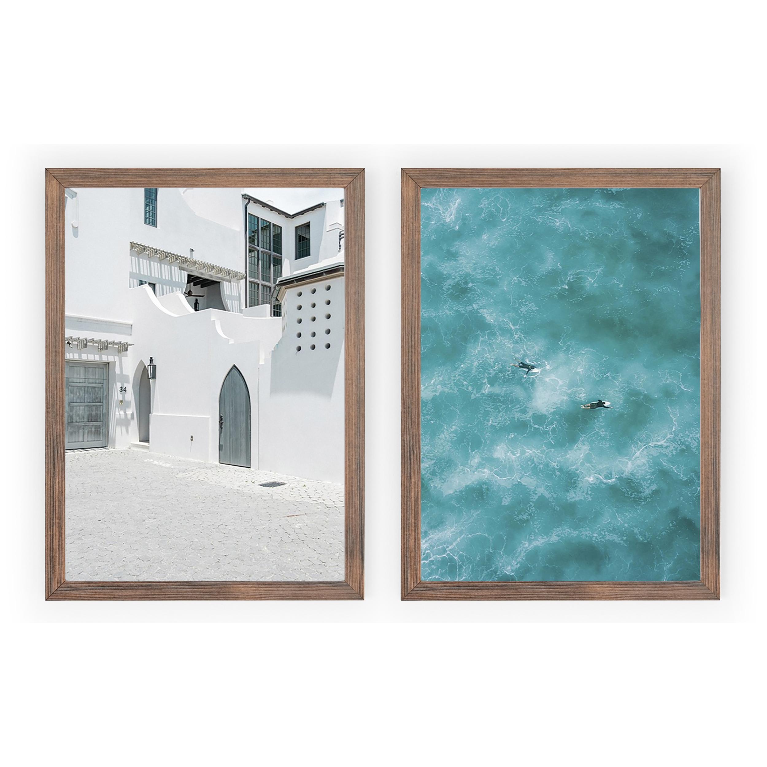 Pack Posters Santorini Hauteur: 46 Longueur: 33.7 Largeur: 2