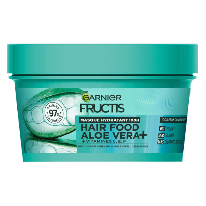 Lot de 6 - Garnier Fructis Hair Food Masque Aloe 320 ml