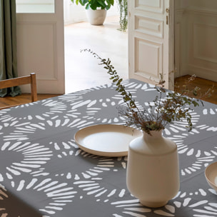 Nappe imprimée anti-tâches CHIARA GRIS