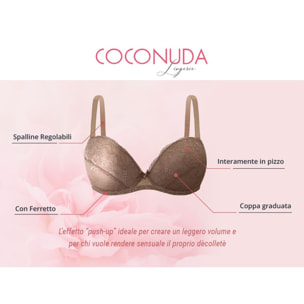 3 Reggiseni Donna Coconuda Art. Gardenia Coppa B