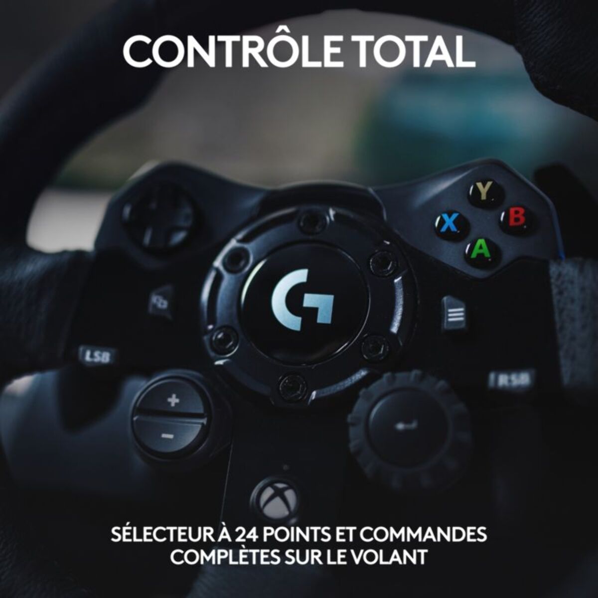 Volant + Pédalier LOGITECH G923 Xbox + Pédalier