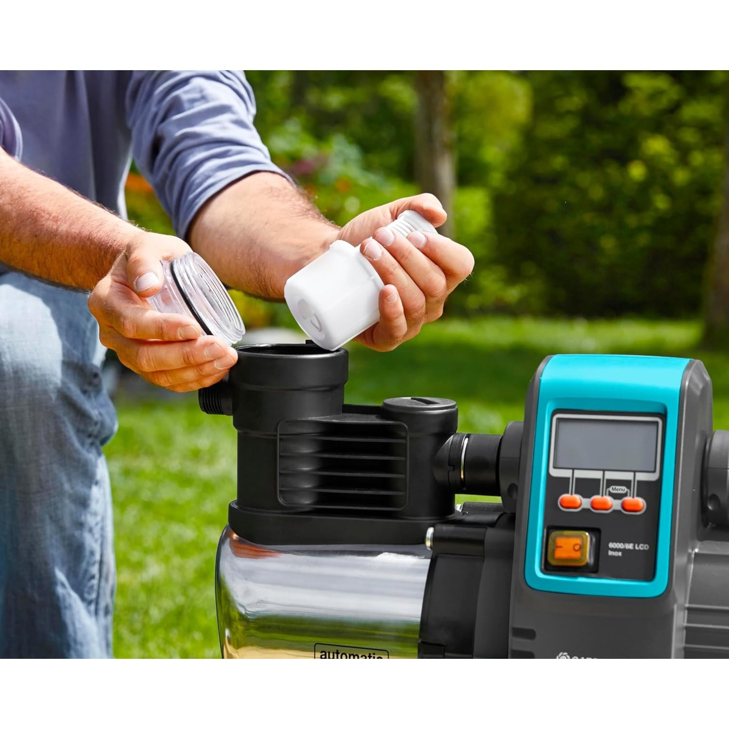 Pompe automatique maison & jardin 6000/6E LCD - GARDENA - 1760-20