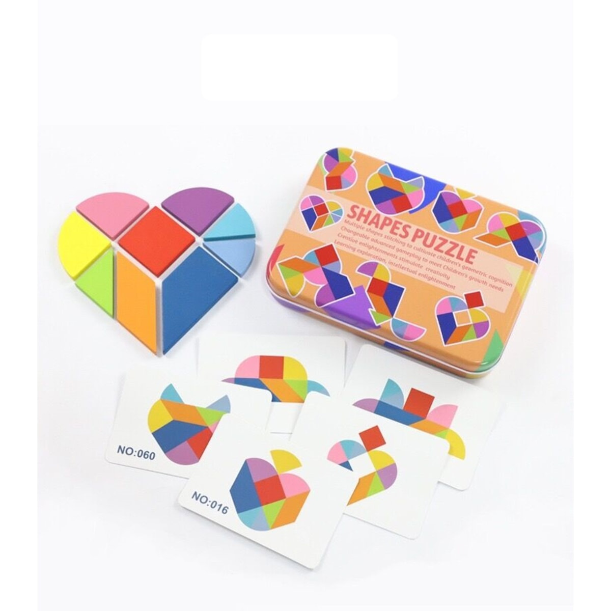 TANGRAM - 9pcs (CAJA METÁLICA)