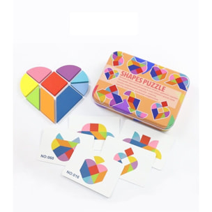 TANGRAM - 9pcs (CAJA METÁLICA)