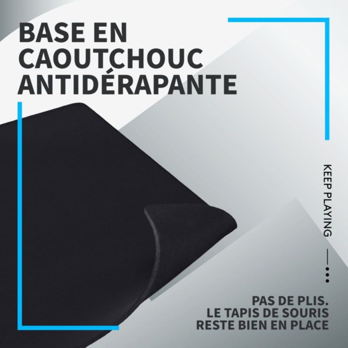 Tapis de souris LOGITECH G640 Large Cloth antidérapant