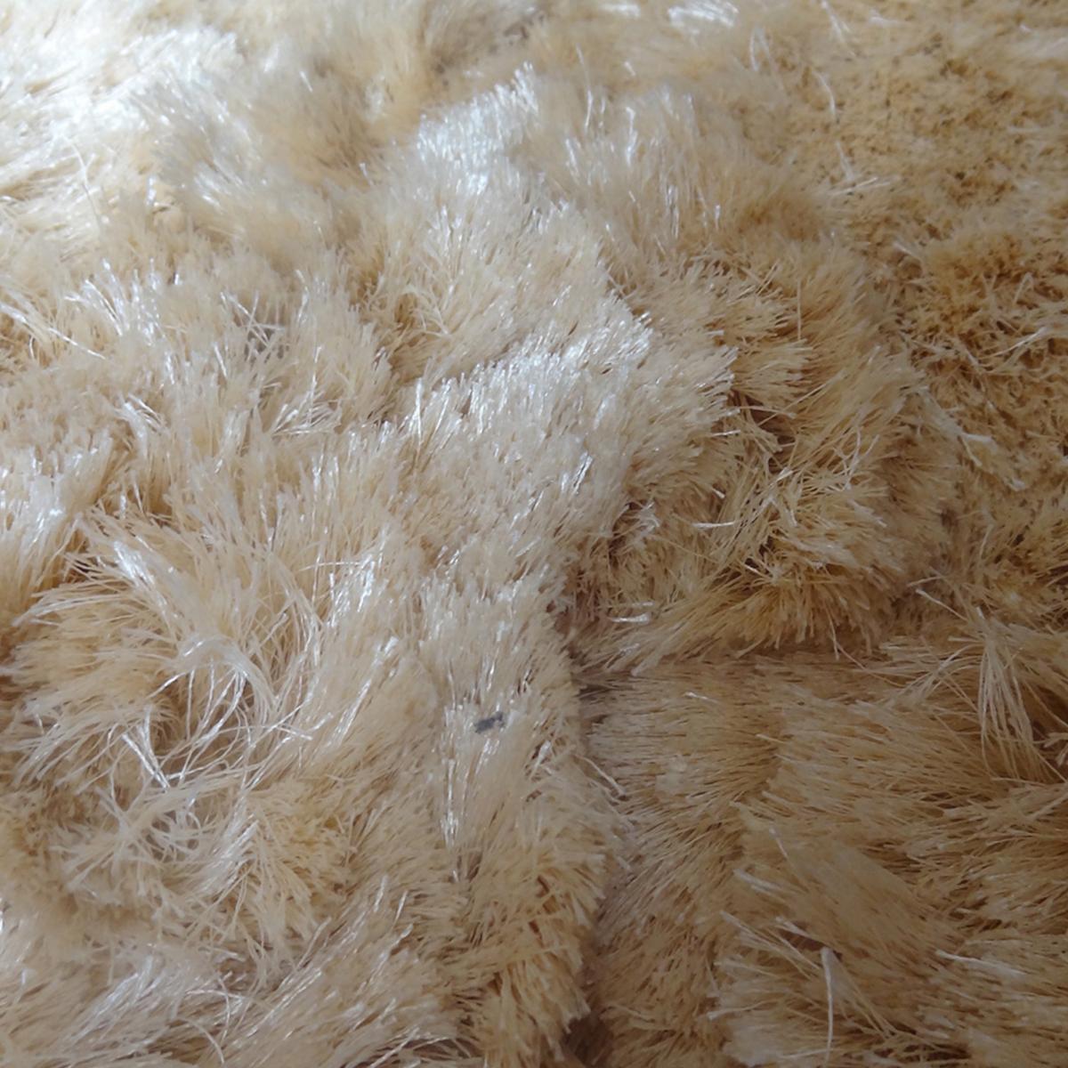 Tapis fait main Shaggy longues mèches Moodil, 45 mm