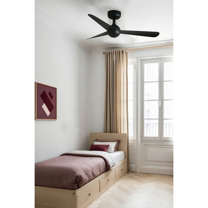 SFERA S Ventilatore a soffitto nero