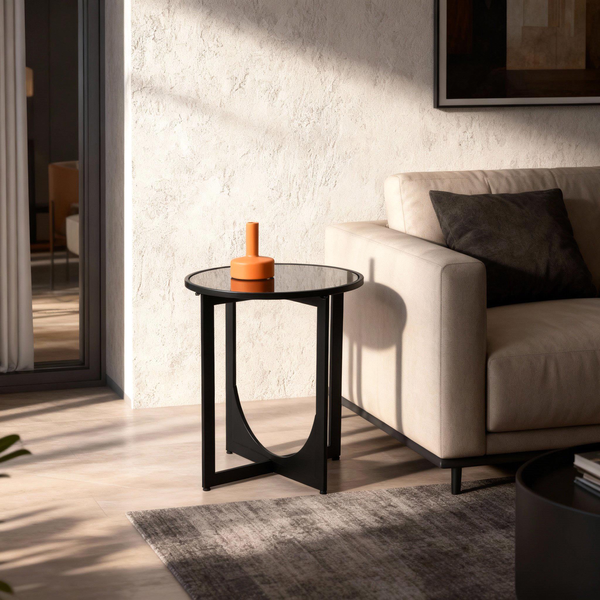 Tavolo rotondo - 40,5xH48x40,5cm - Pezzi 1 - Bianchi Dino SpA