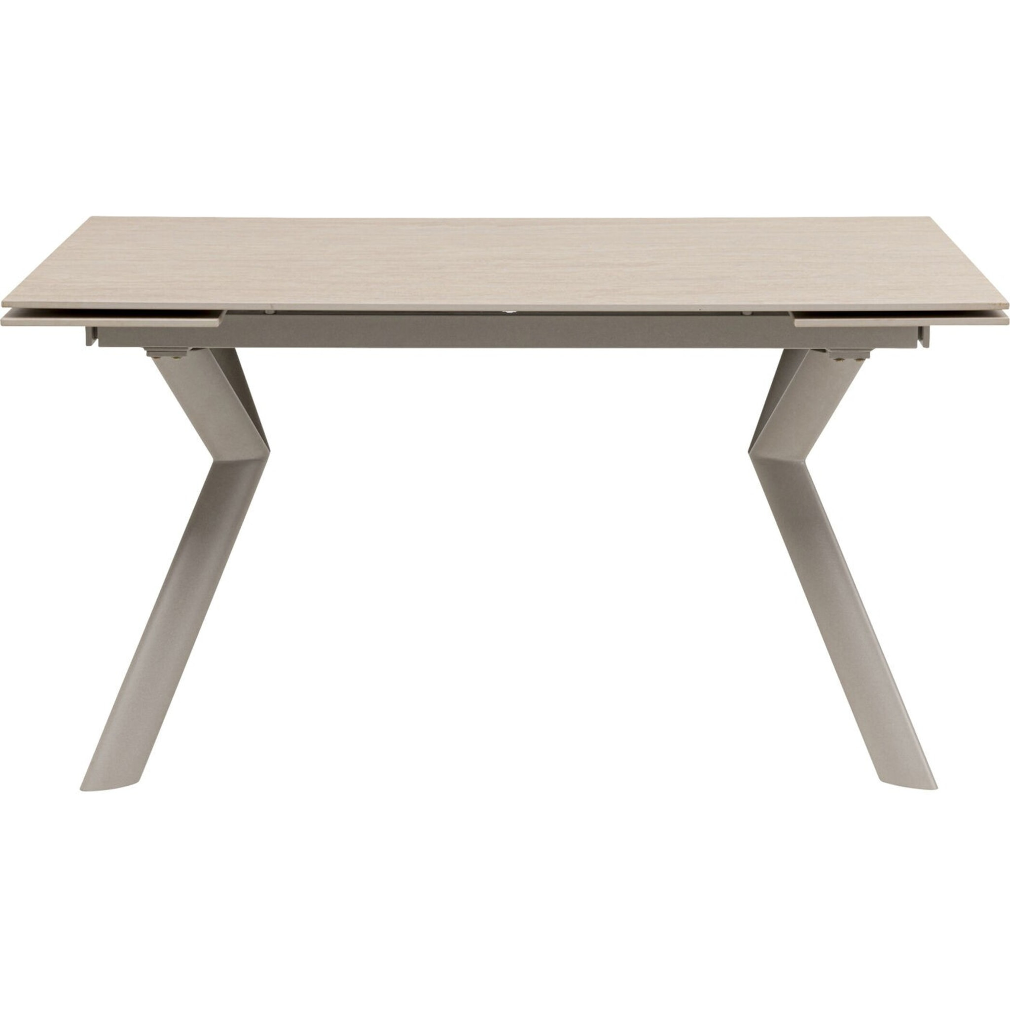 Table à rallonges Xenia Travertino 200x80cm Kare Design