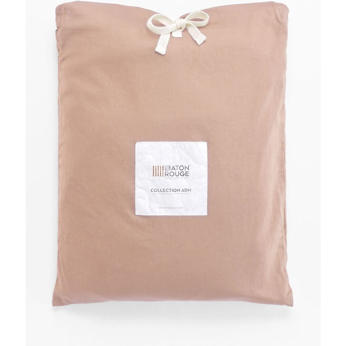 Paire de Taies D'oreiller 100% Satin De Coton 110fils Rose