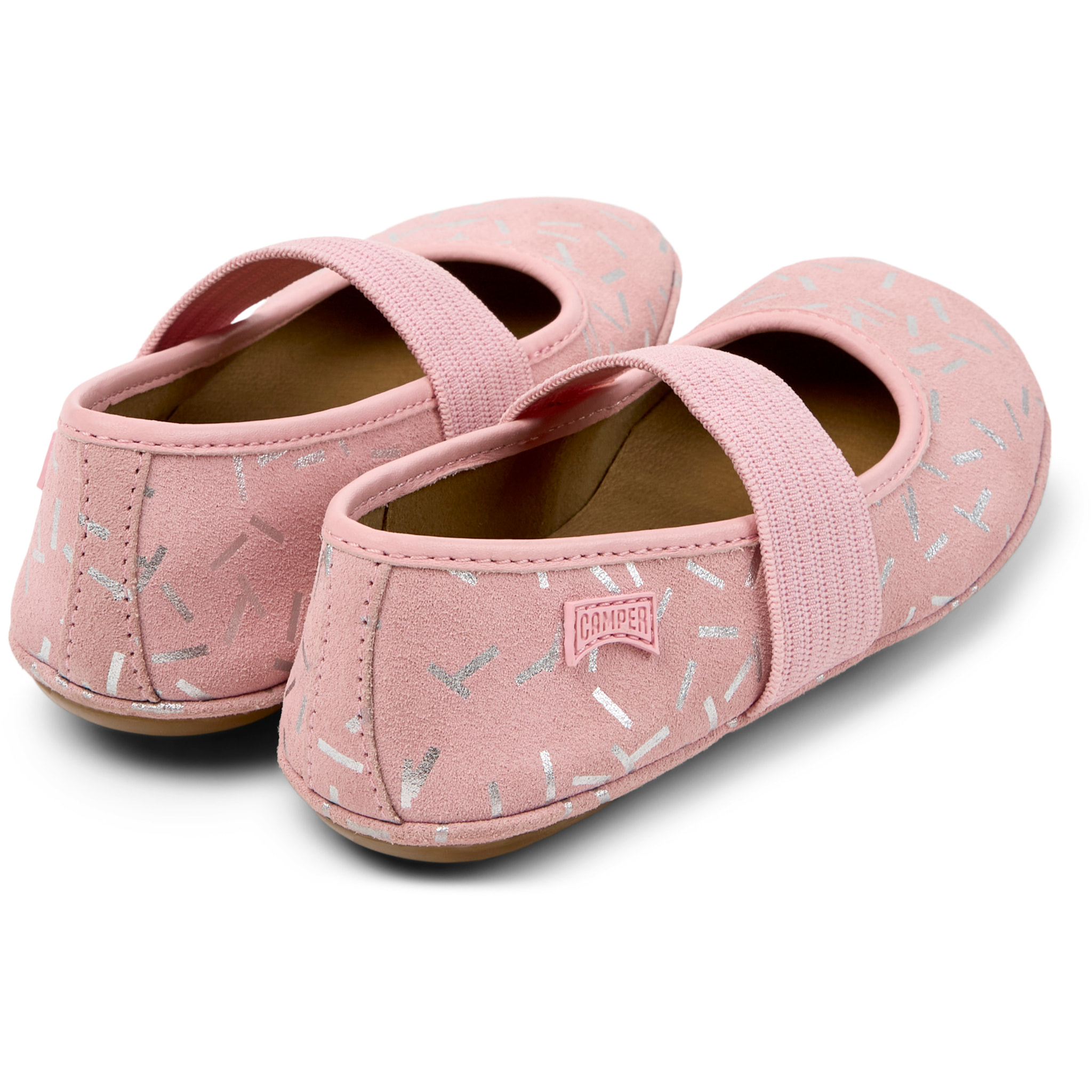 Bailarinas - CAMPER Right - Rosa - Piel de ante