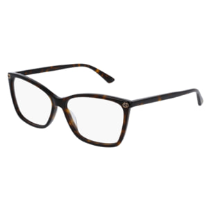 Gafas de Vista Gucci GG0025O-002 de Acetato Mujer 56 mm