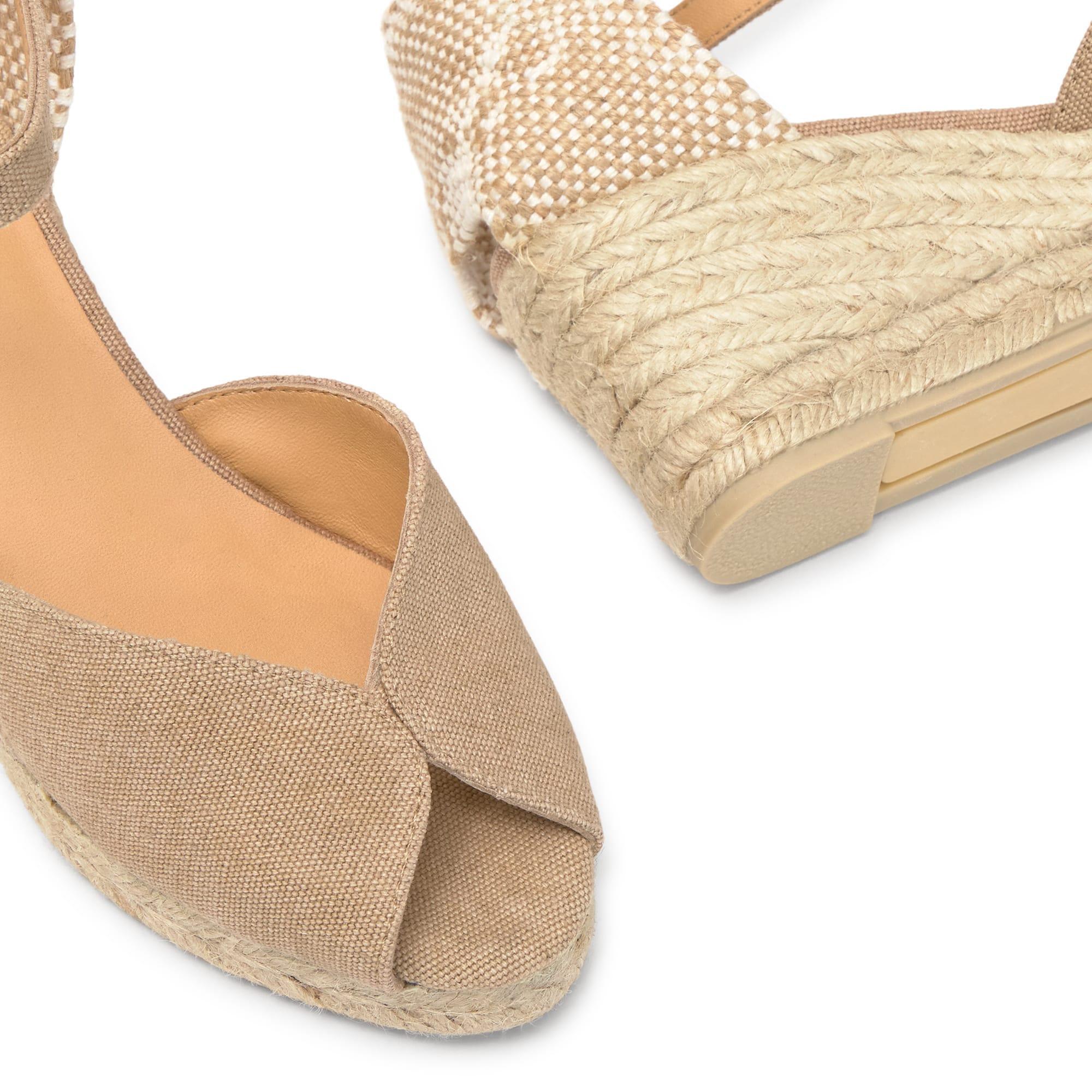 Alpargata cuña de yute 7cm