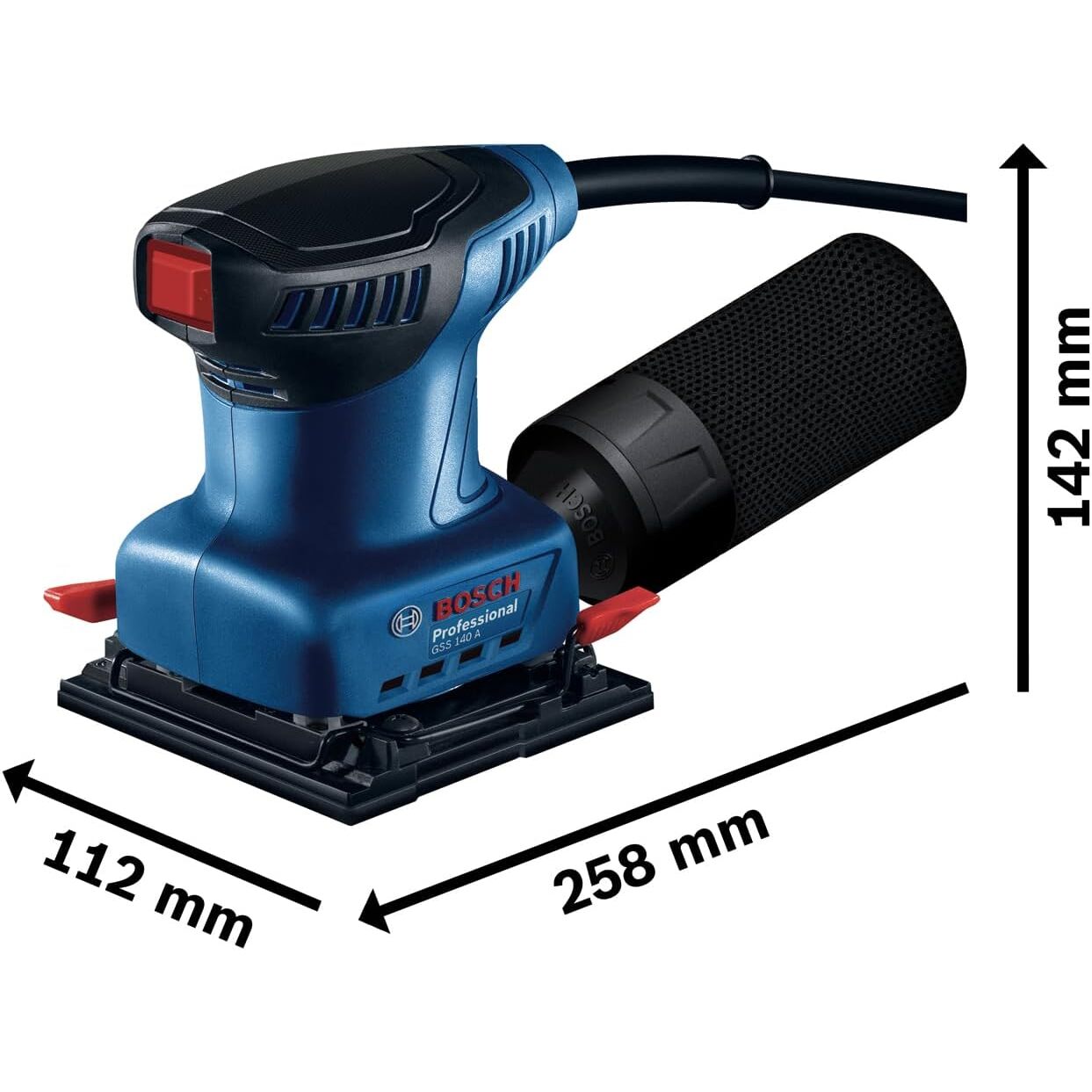 Ponceuse vibrante GSS 140 A Professional - BOSCH - 06012A8021