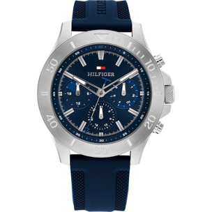 Reloj Tommy Hilfiger 1792112 Hombre Analogico Cuarzo con Correa de Caucho