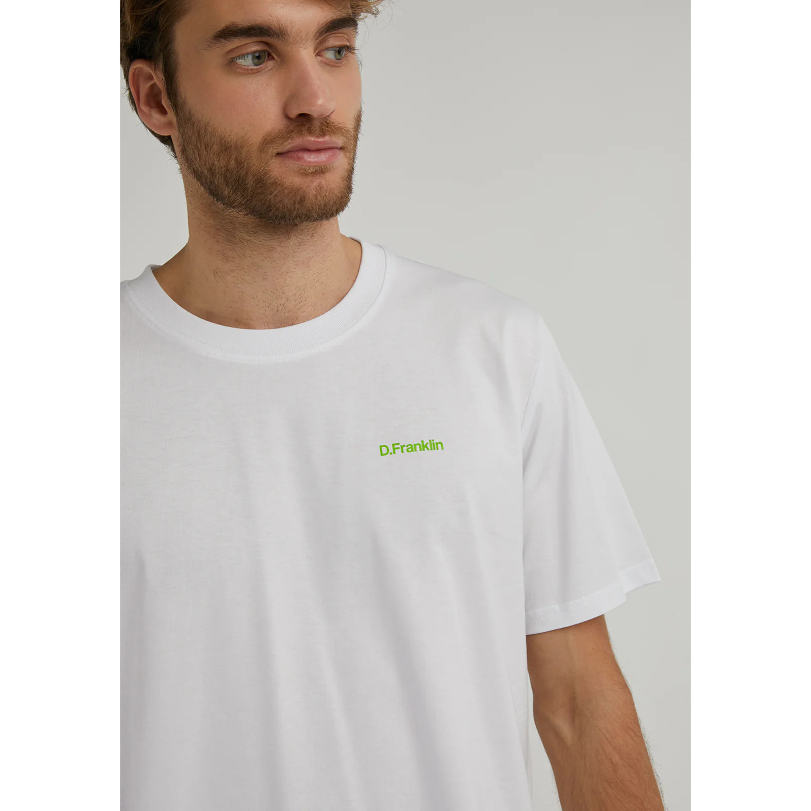 Social Club T-Shirt White / Green