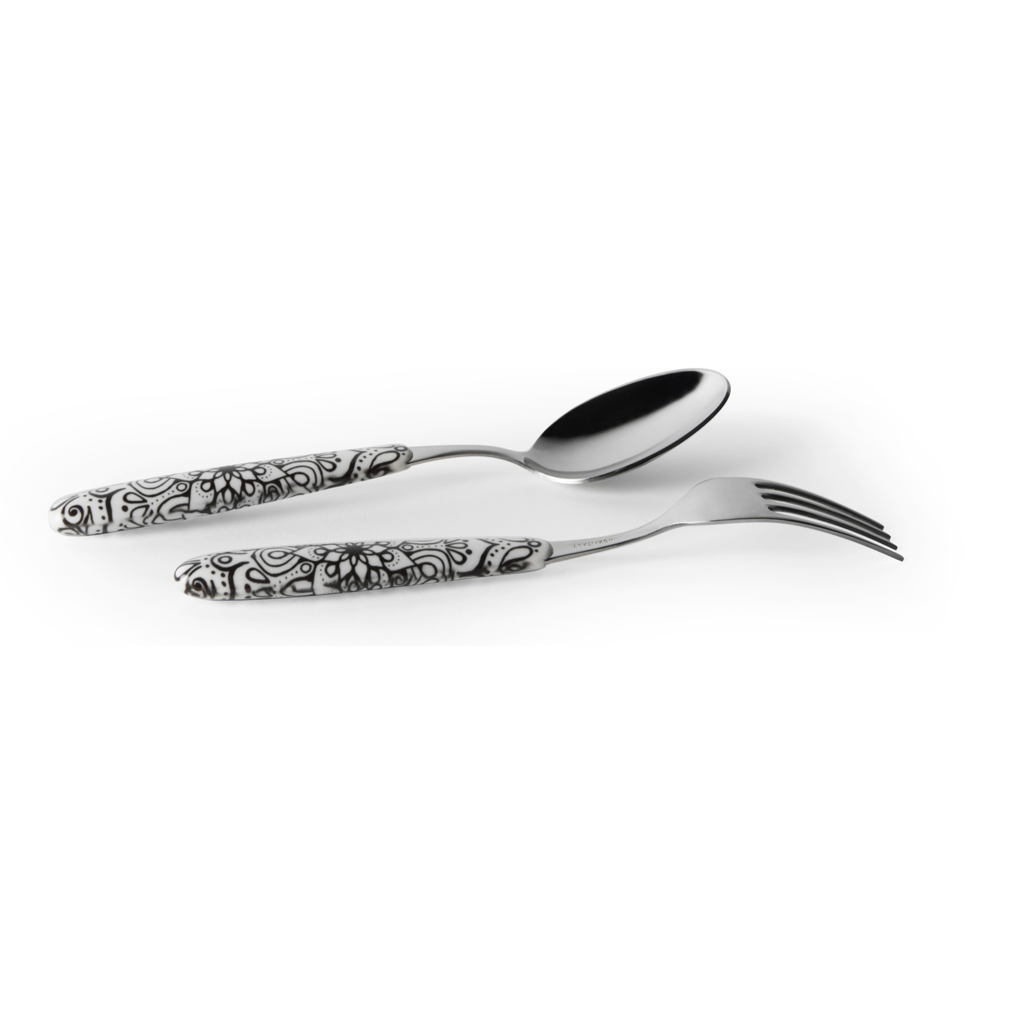 Servizio 24 posate Excelsa – Boheme Noir, Acciaio Multicolore