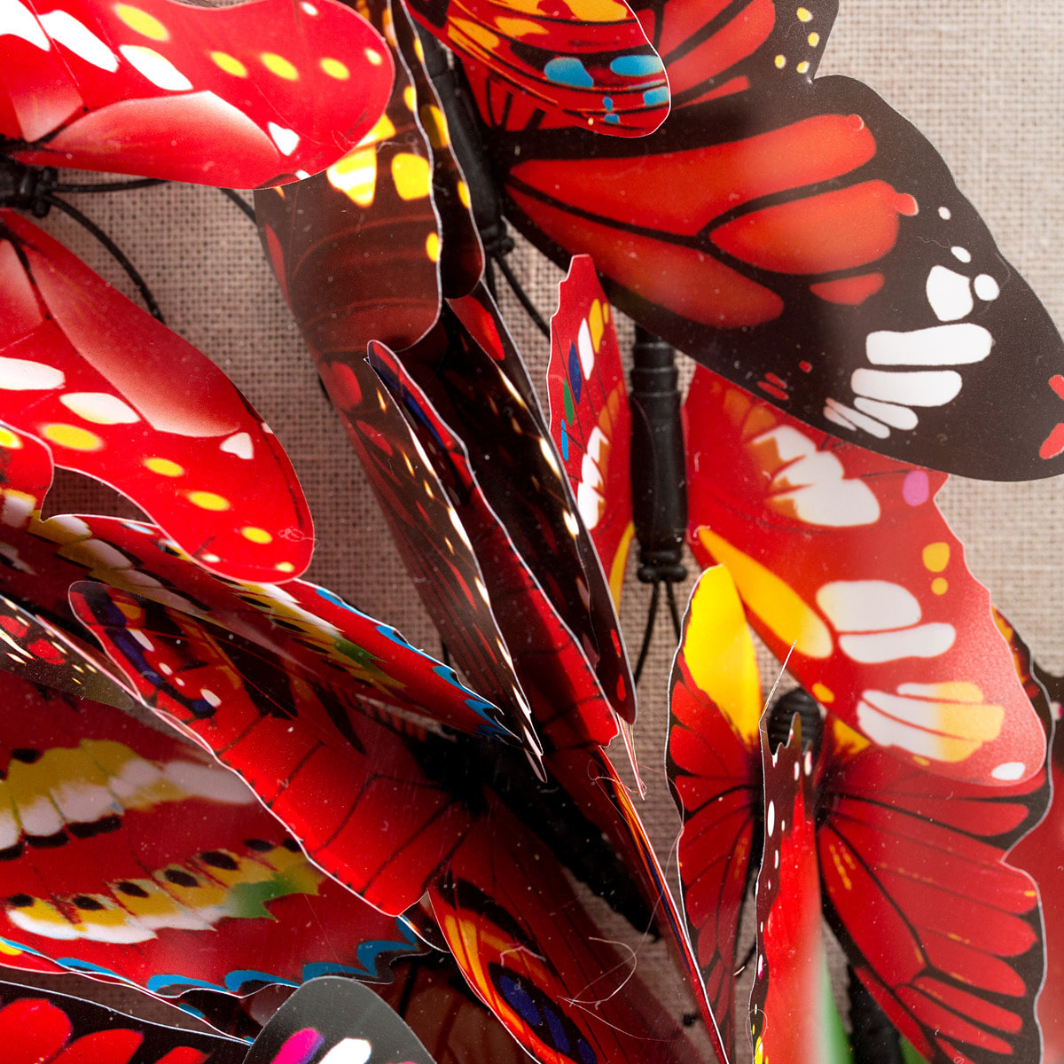 Quadro in carta farfalle 3D Schmetterling 80x80 cm Vikasa Home