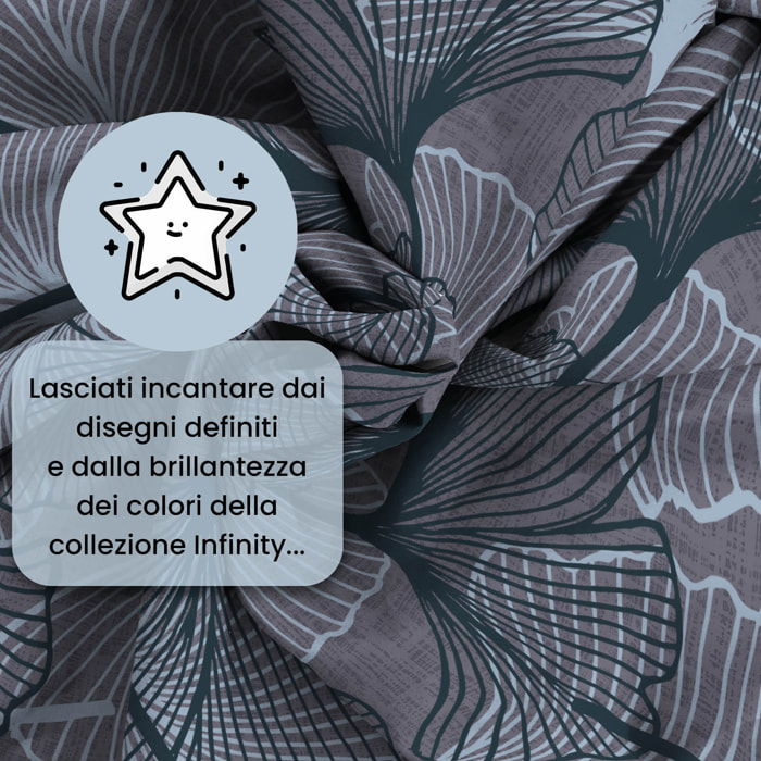 COMPLETO LETTO INFINITY - 100% Microfibra