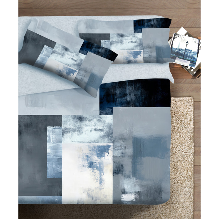 Parure copripiumino fotografico Piazzato Fine Art 2 piazze Disegno Shadow