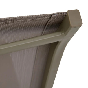 Chaise de jardin Essentia empilable noisette