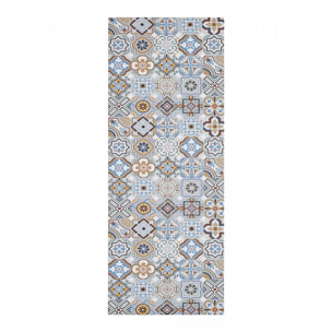 Tapis de cuisine en PVC motif géométrique PKIT