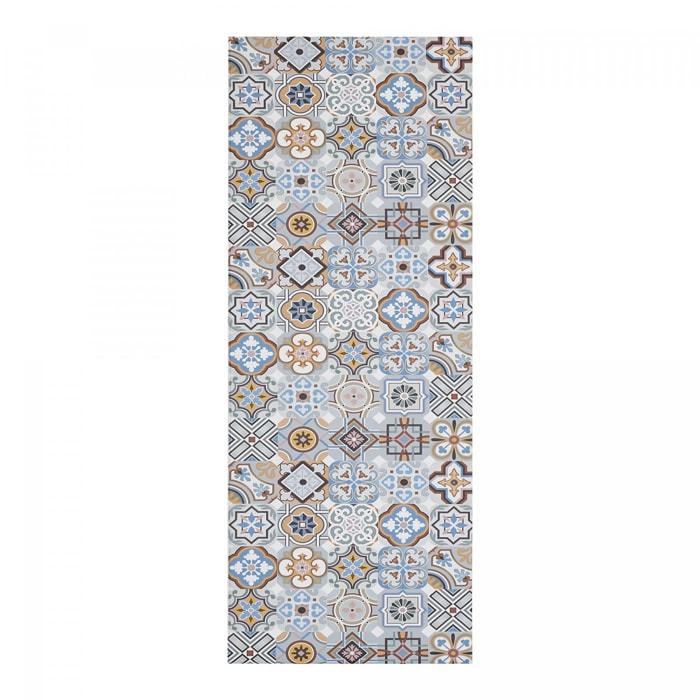 Tapis de cuisine en PVC motif géométrique PKIT