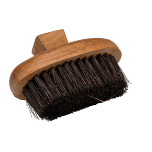 Brosse à main avec poignée en fibres de coco et bois de teck - LALO