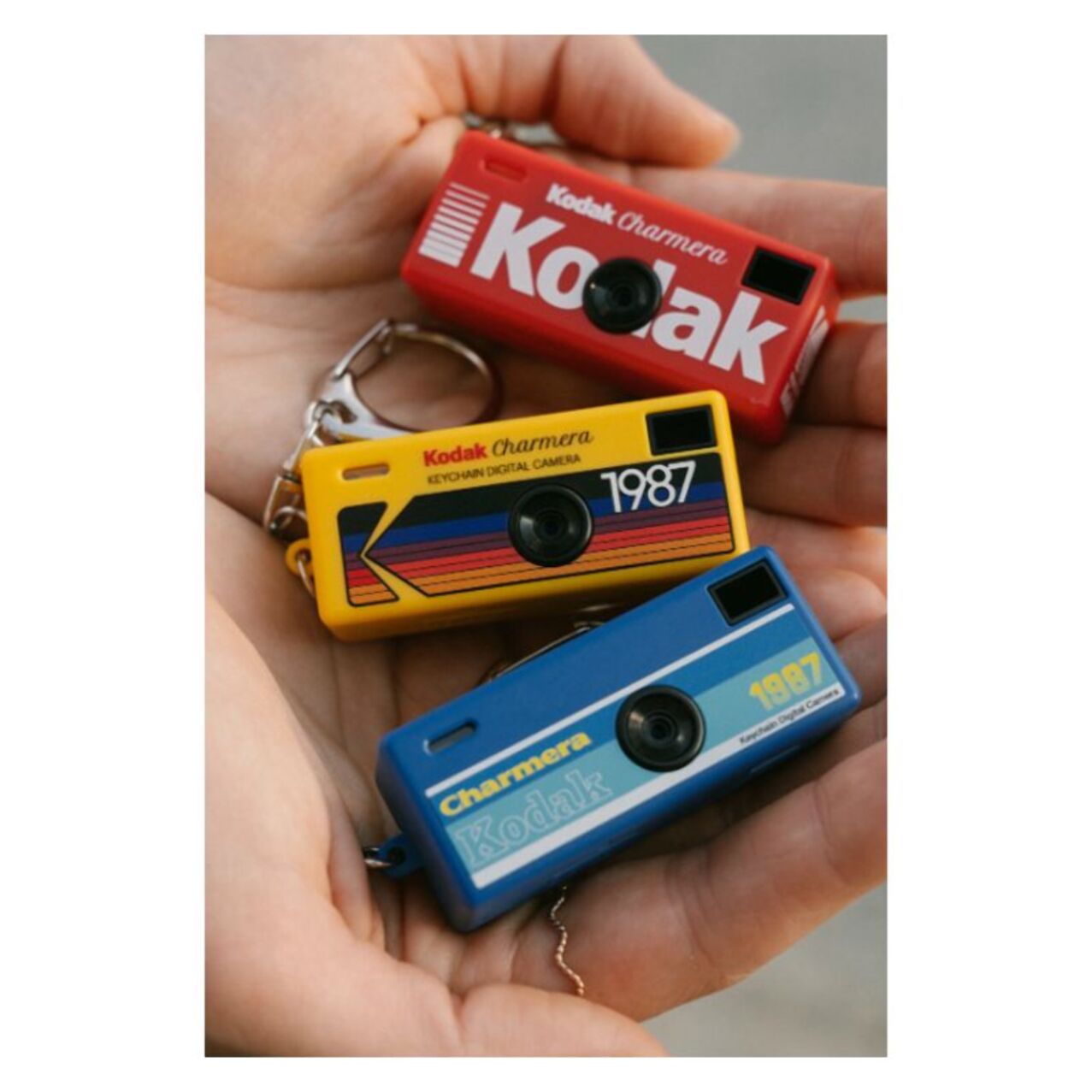 Appareil photo Compact KODAK Porte-clés Charmera 6 couleurs aléatoires